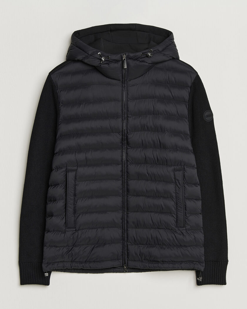 Colmar Hybrid Hood Jacket Black – Zwart