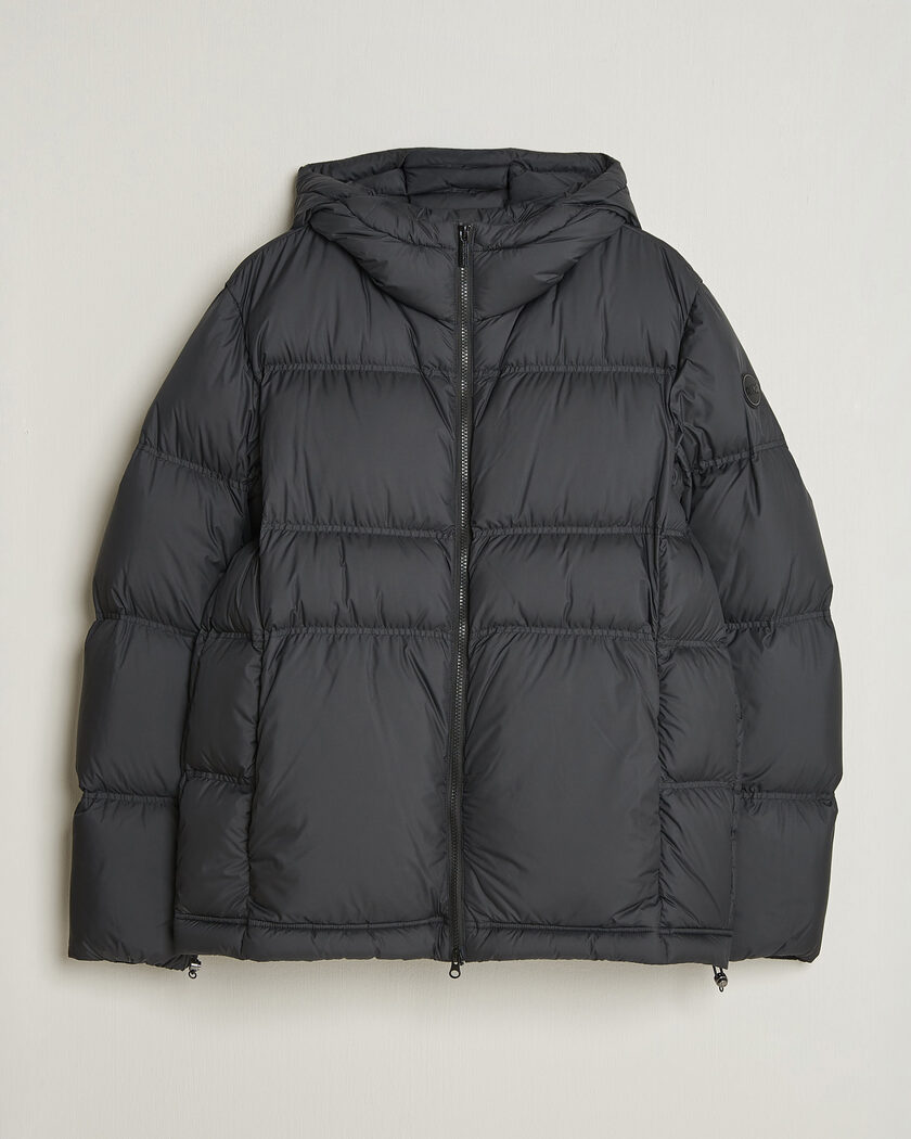 Colmar Hood Down Jacket Black – Zwart