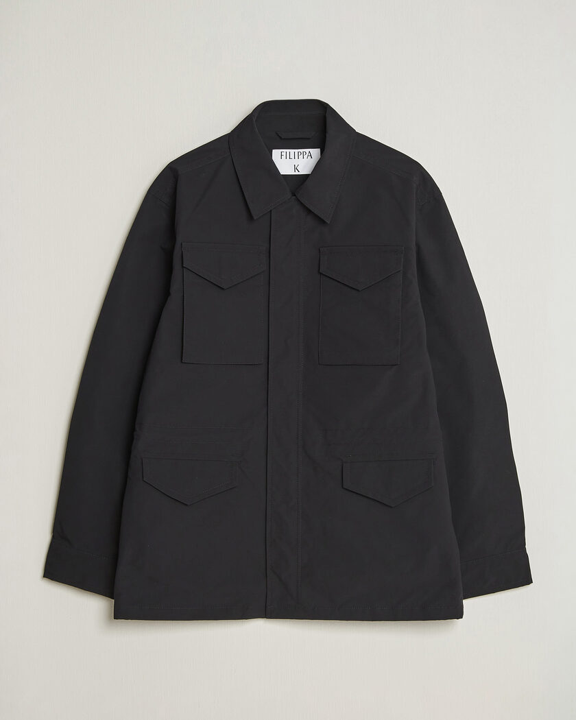 Filippa K Field Jacket Black – Zwart