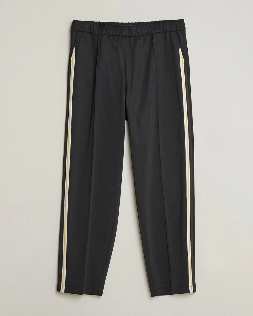 Fred Perry Tipped Taped Track Pants Black – Zwart