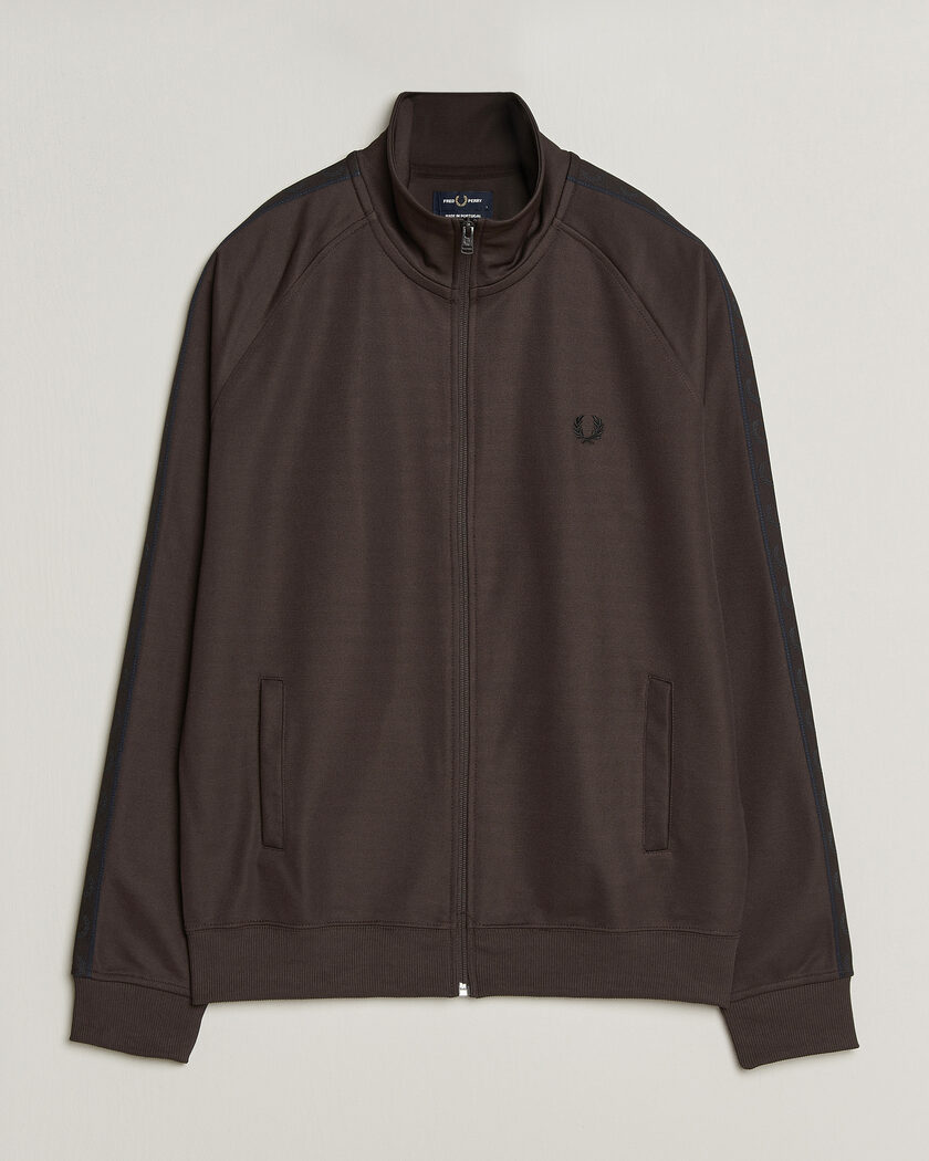Fred Perry Taped Track Jacket Rich Brown – Bruin