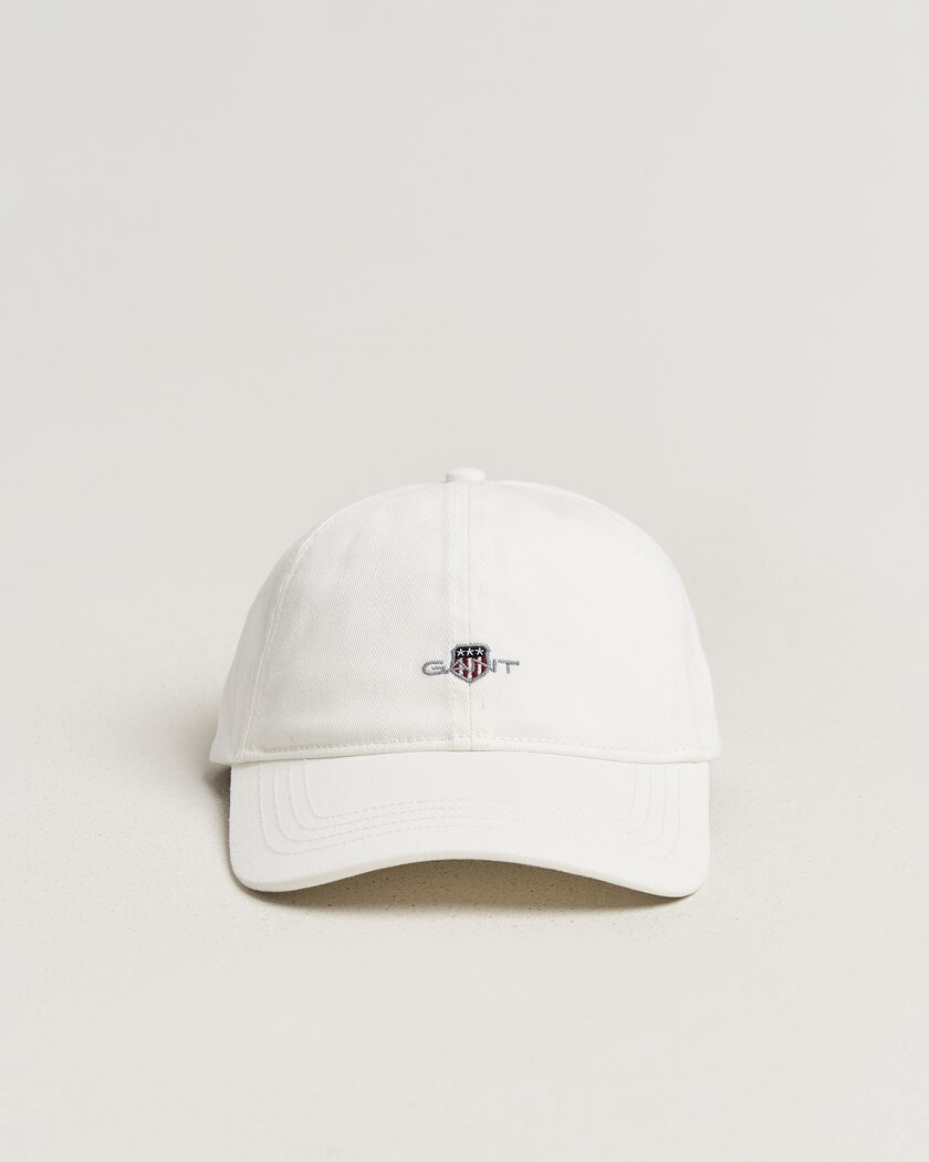 Gant Cotton Twill Cap Eggshell – Wit