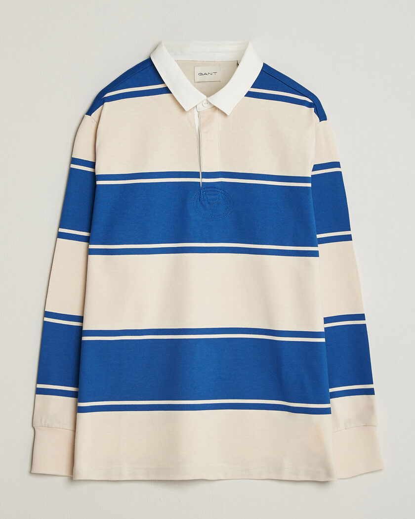 Gant Striped Rugger Nautical Blue – Blauw