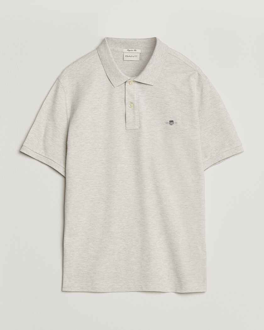 Gant The Original Polo Glacier Melange – Grijs