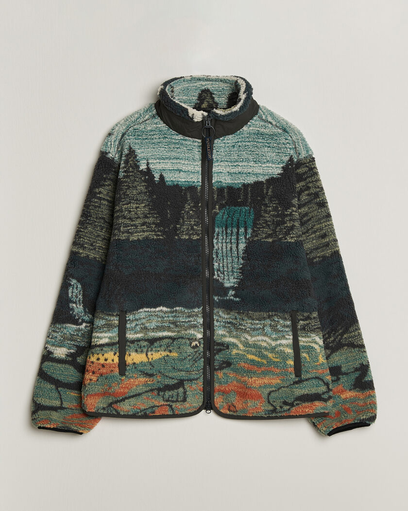 Pendleton Jacquard Sherpa Fleece Salmon Falls – Groen