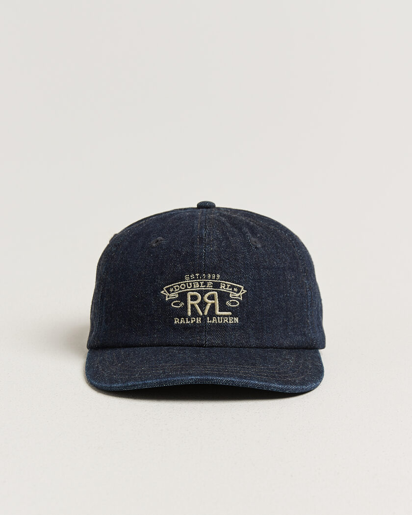 RRL Sportsman Cap Rinse – Blauw