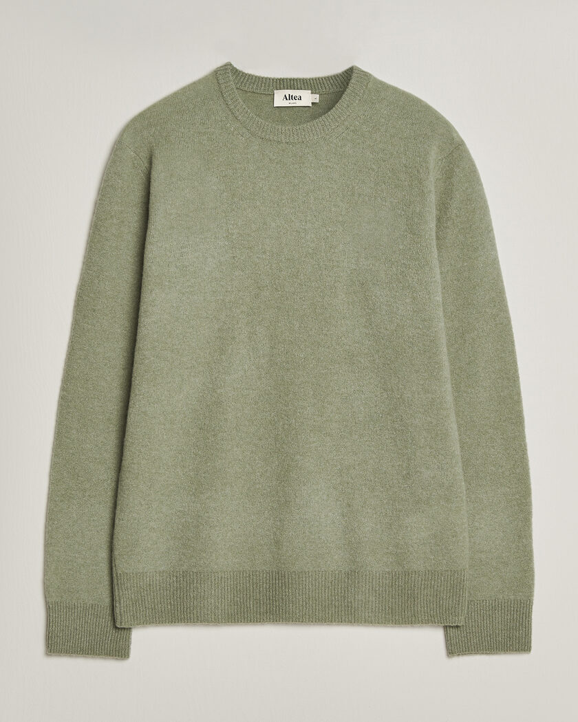 Altea Cloud Cashmere Blend Sweater Mint Green – Groen