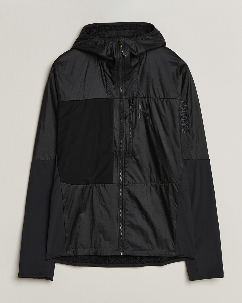 Haglöfs Nallo Touring Hybrid Mid Layer Jacket True Black – Zwart