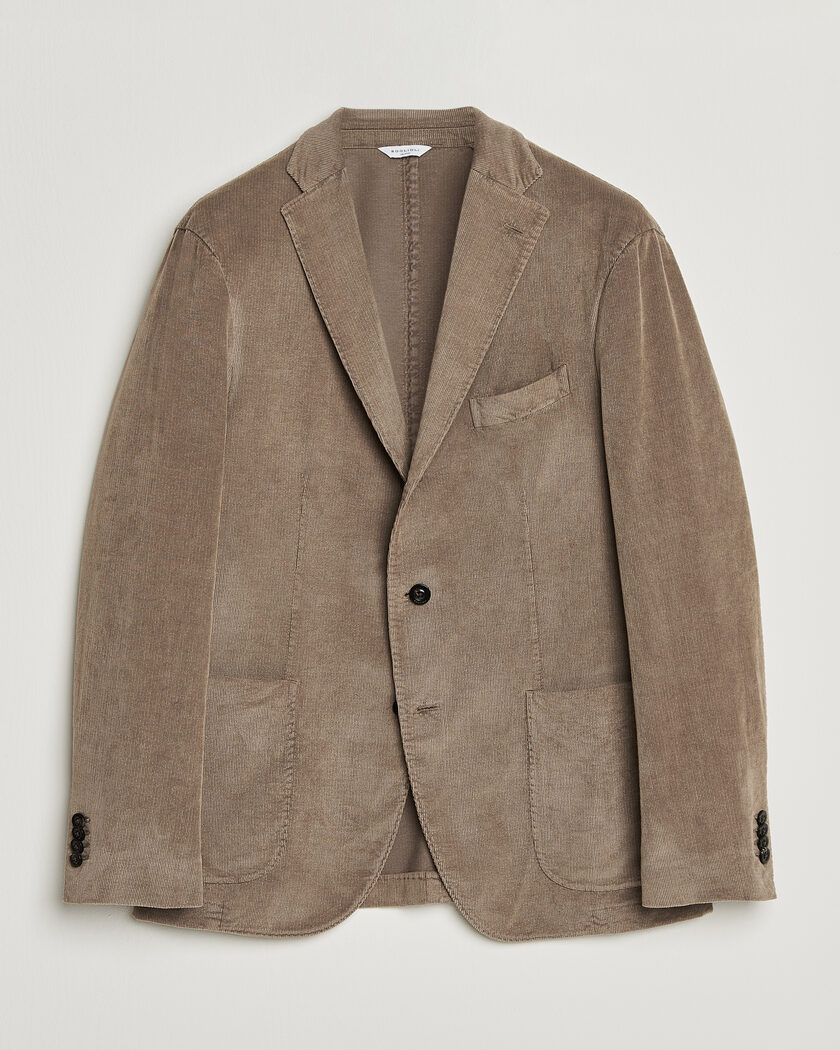Boglioli K Jacket Corduroy Blazer Taupe – Beige