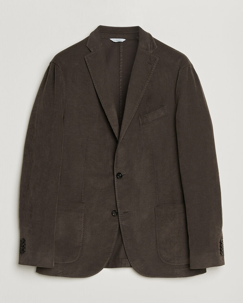 Boglioli K Jacket Corduroy Blazer Dark Brown – Bruin