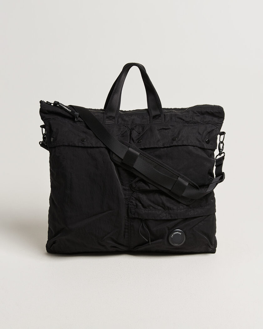 C.P. Company Nylon B Zip Tote Bag Black – Zwart