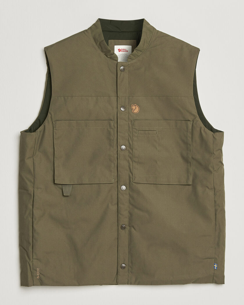 Fjällräven Singi Padded Vest Laurel Green – Groen