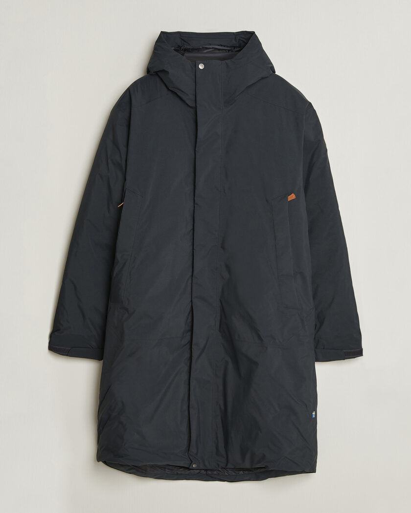 Fjällräven Övik GORE-TEX Padded Parka Black – Zwart