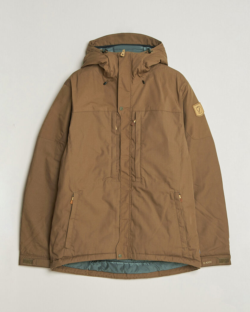 Fjällräven Skogsö Padded Jacket Dark Oak – Bruin