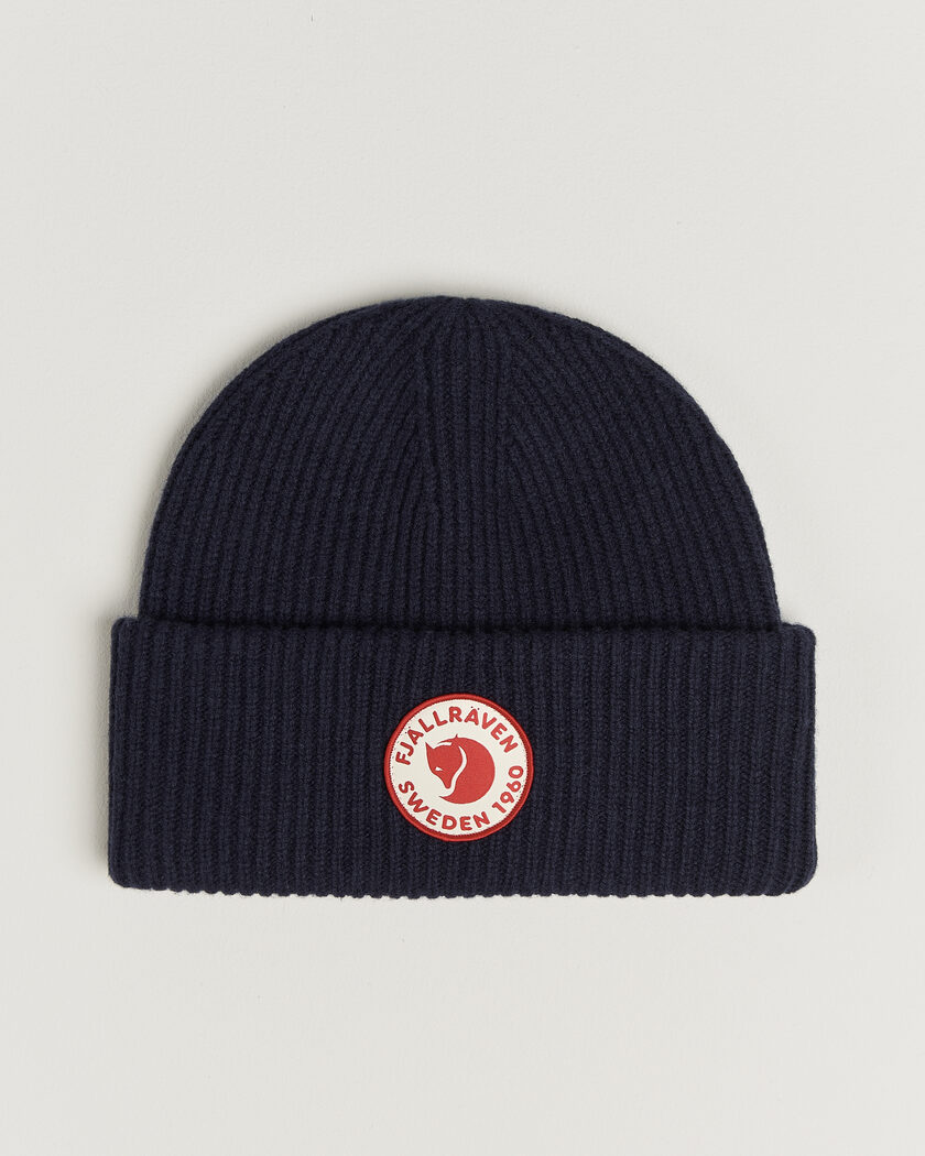 Fjällräven 1960 Logo Hat Dark Navy – Blauw