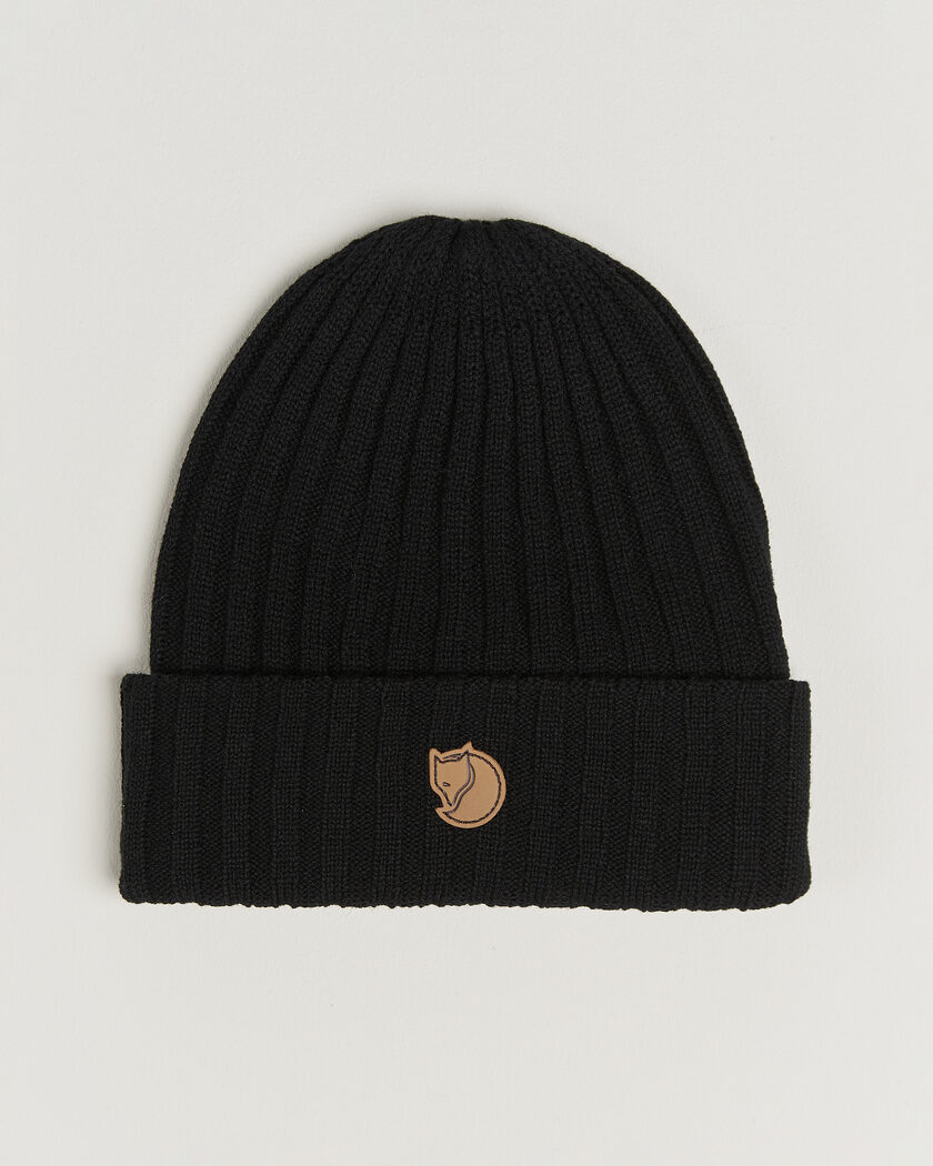 Fjällräven Byron Wool Hat Black – Zwart
