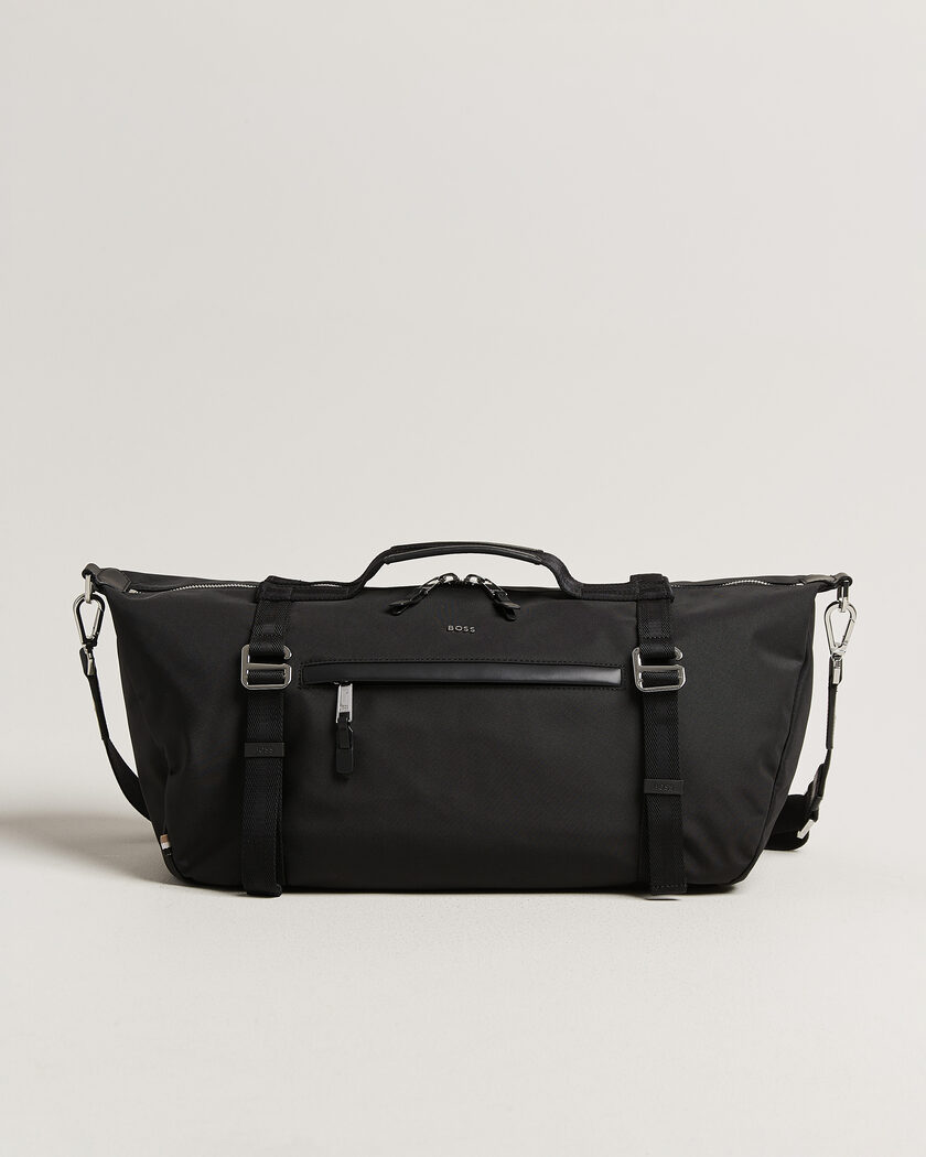 BOSS BLACK Highway Holdall Black – Zwart