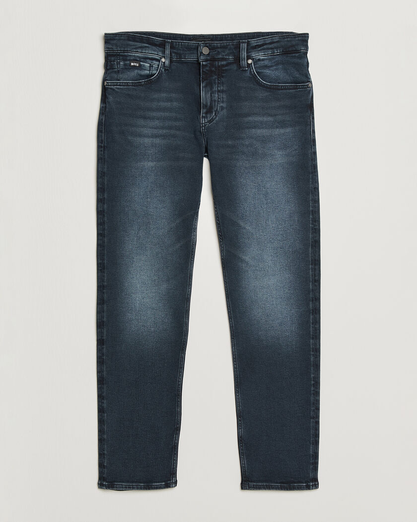 BOSS BLACK Delaware Jeans Navy – Blauw