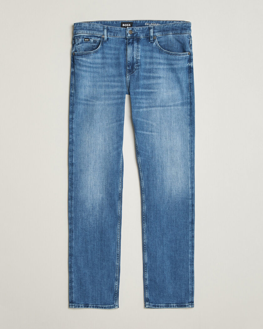 BOSS BLACK Delaware Jeans Bright Blue – Blauw