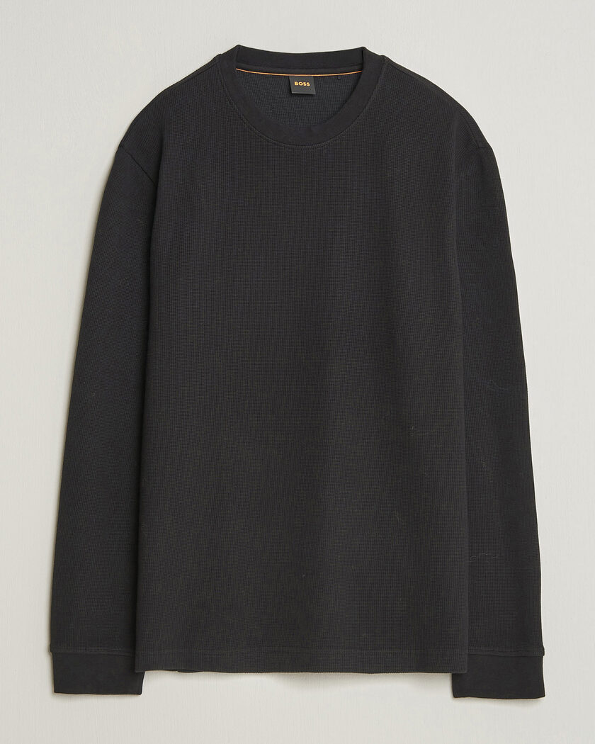 BOSS ORANGE Tempesto Sweater Black – Zwart