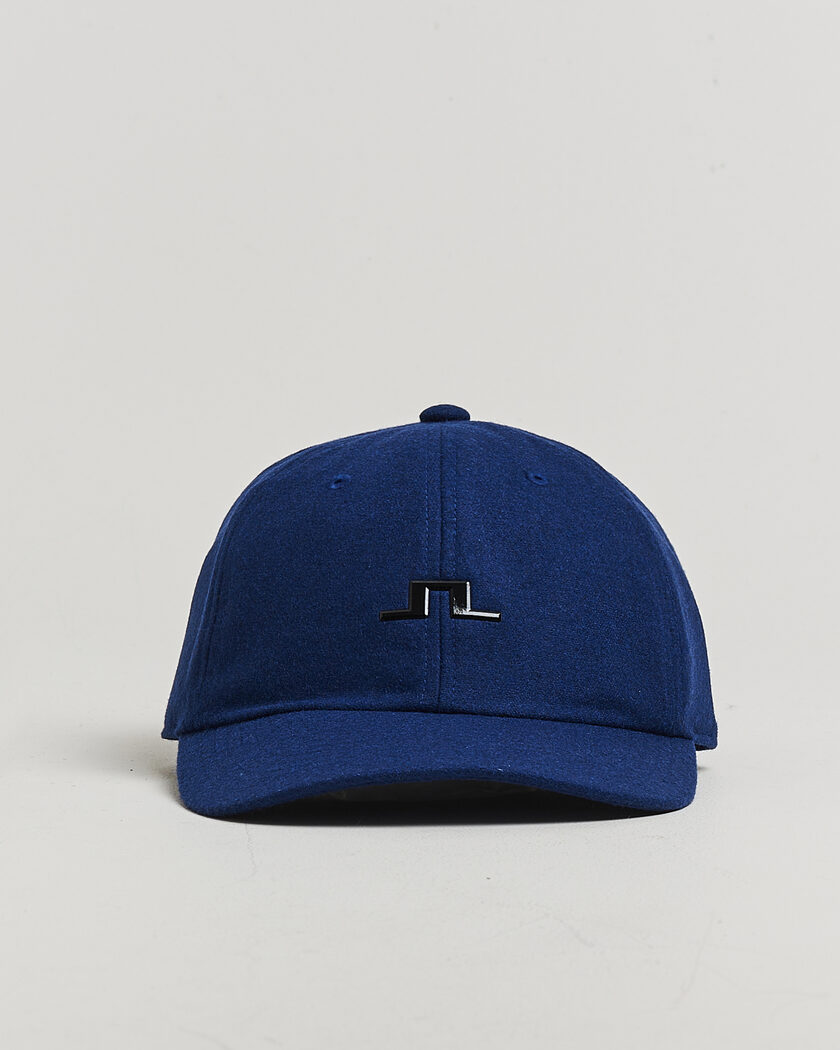 J.Lindeberg Winter Wool Cap JL Navy – Blauw