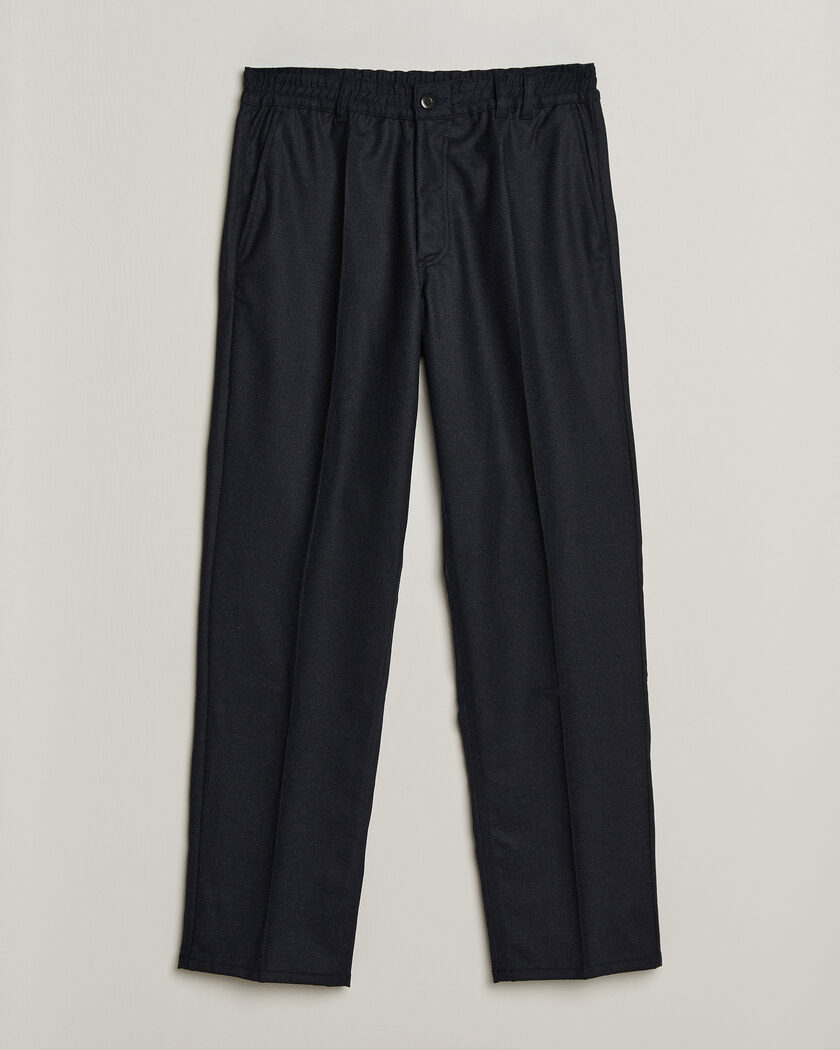 Forét Clay Wool Pants Navy – Blauw
