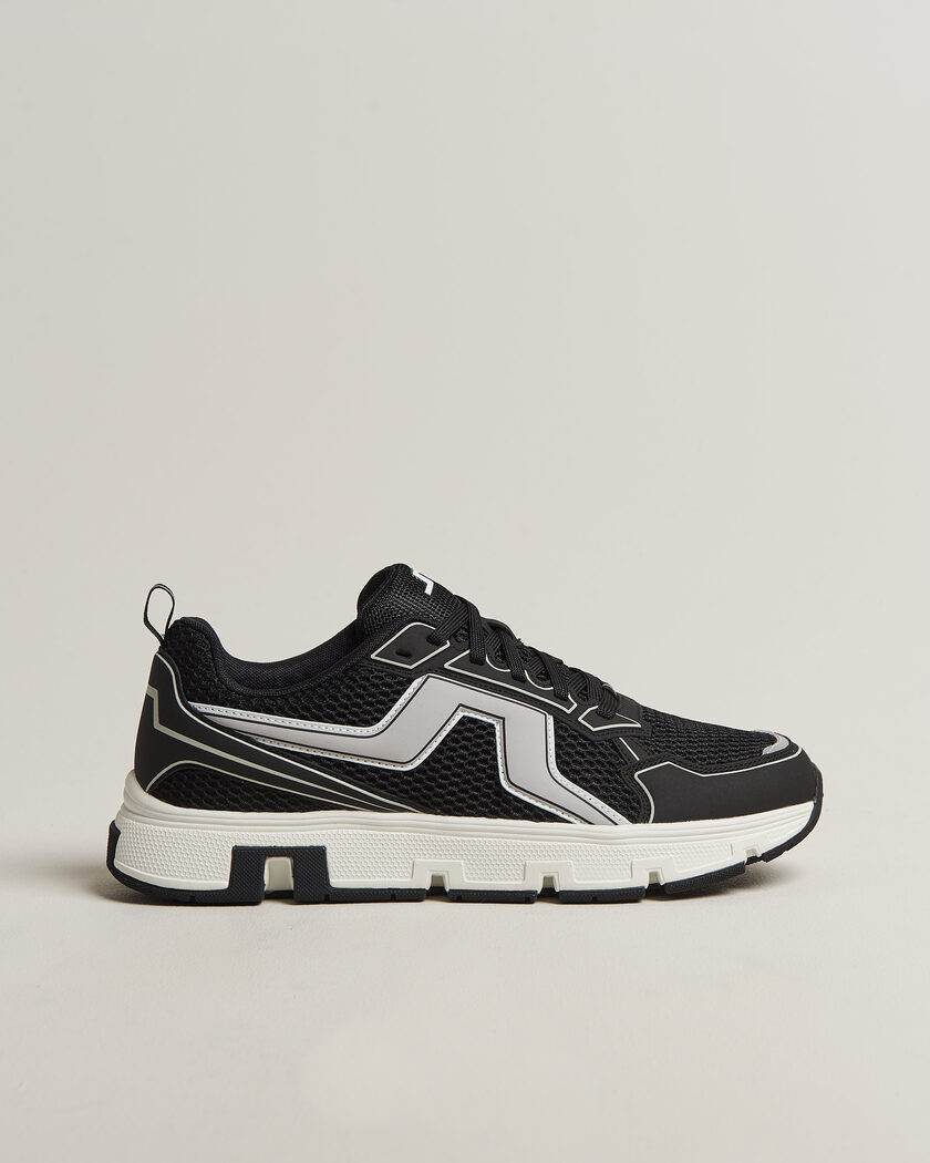 J.Lindeberg Vent 500 Sport Running Sneaker Black – Zwart