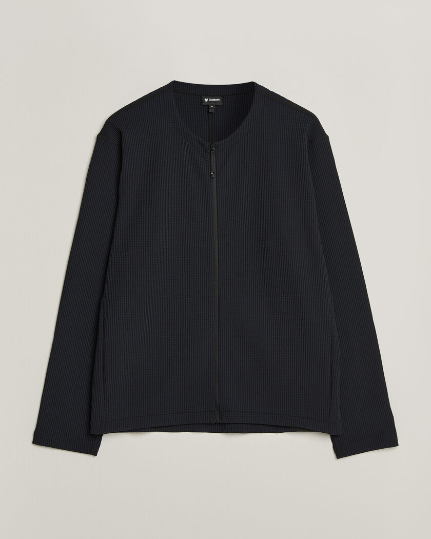 Goldwin WF Light Cardigan Black – Zwart
