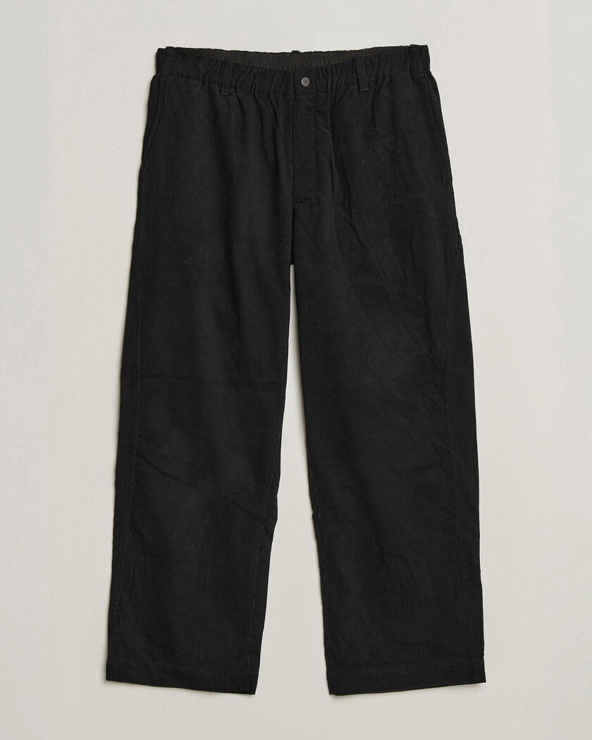 Goldwin Corduroy Straight Pants Black – Zwart