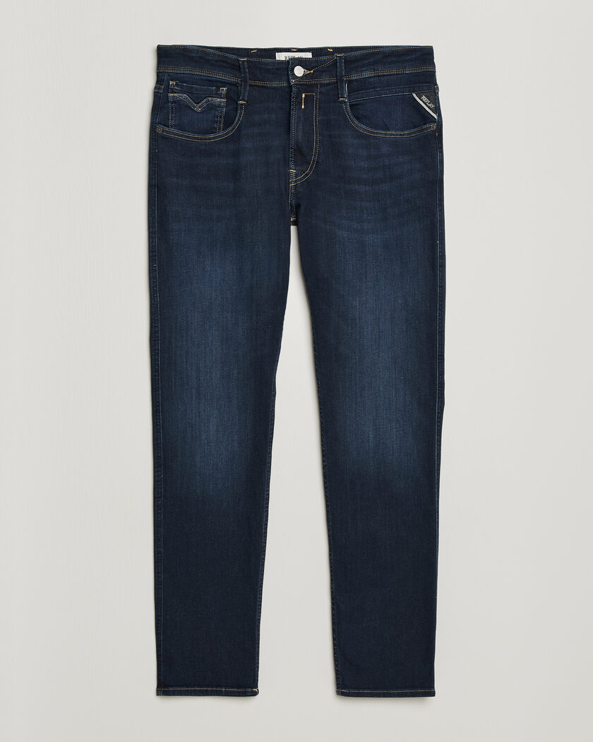 Replay Anbass Powerstretch Jeans Dark Blue – Blauw