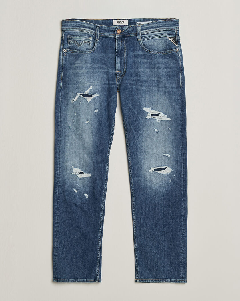 Replay Rocco Comfort Fit Super Stretch DNA Jeans Medium Blue – Blauw