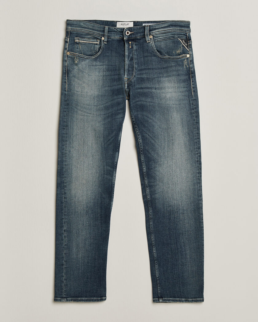 Replay Grover 5 Years Wash Jeans Medium Blue – Blauw
