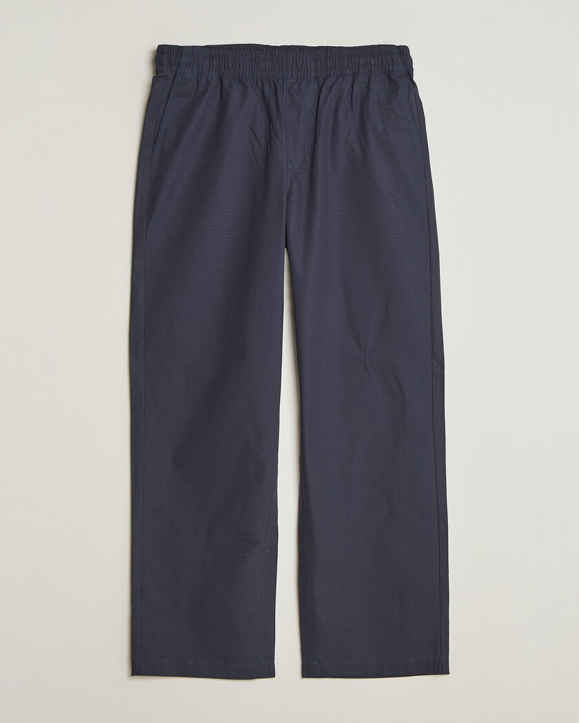 Palmes Lucien Ripstop Trousers Navy – Blauw