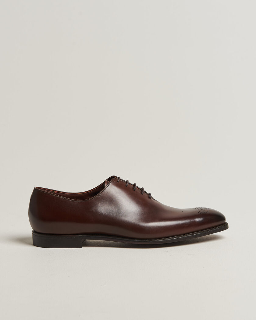 Crockett & Jones Weymouth 2 Handgrade Wholecut Dk Brown Antique Calf – Bruin