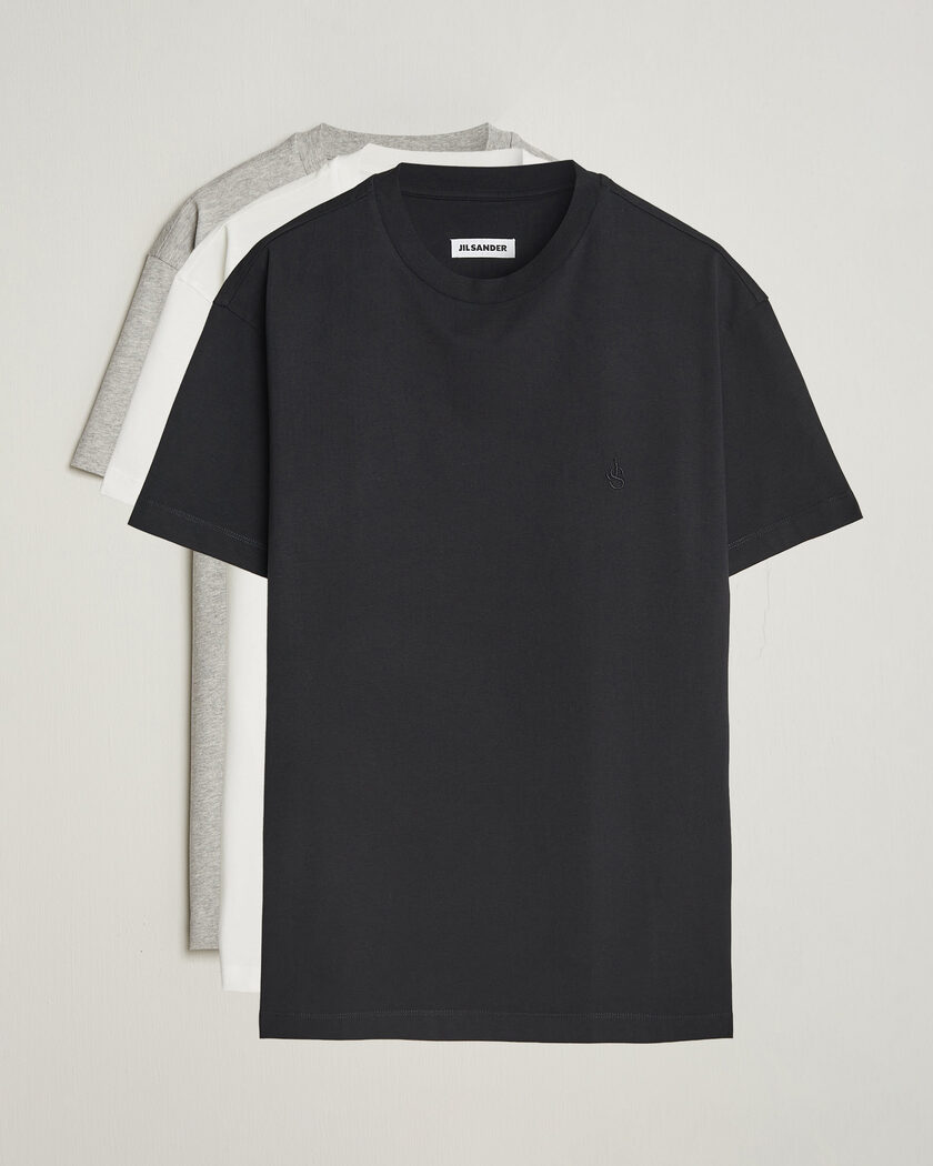 Jil Sander 3-Pack T-Shirts Multi – Meerkleurig