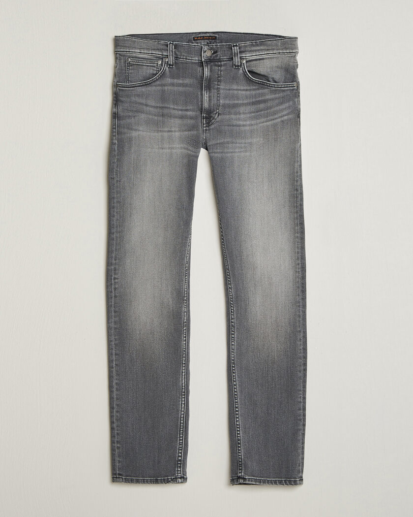 Nudie Jeans Lean Dean Jeans Grey Wave – Grijs