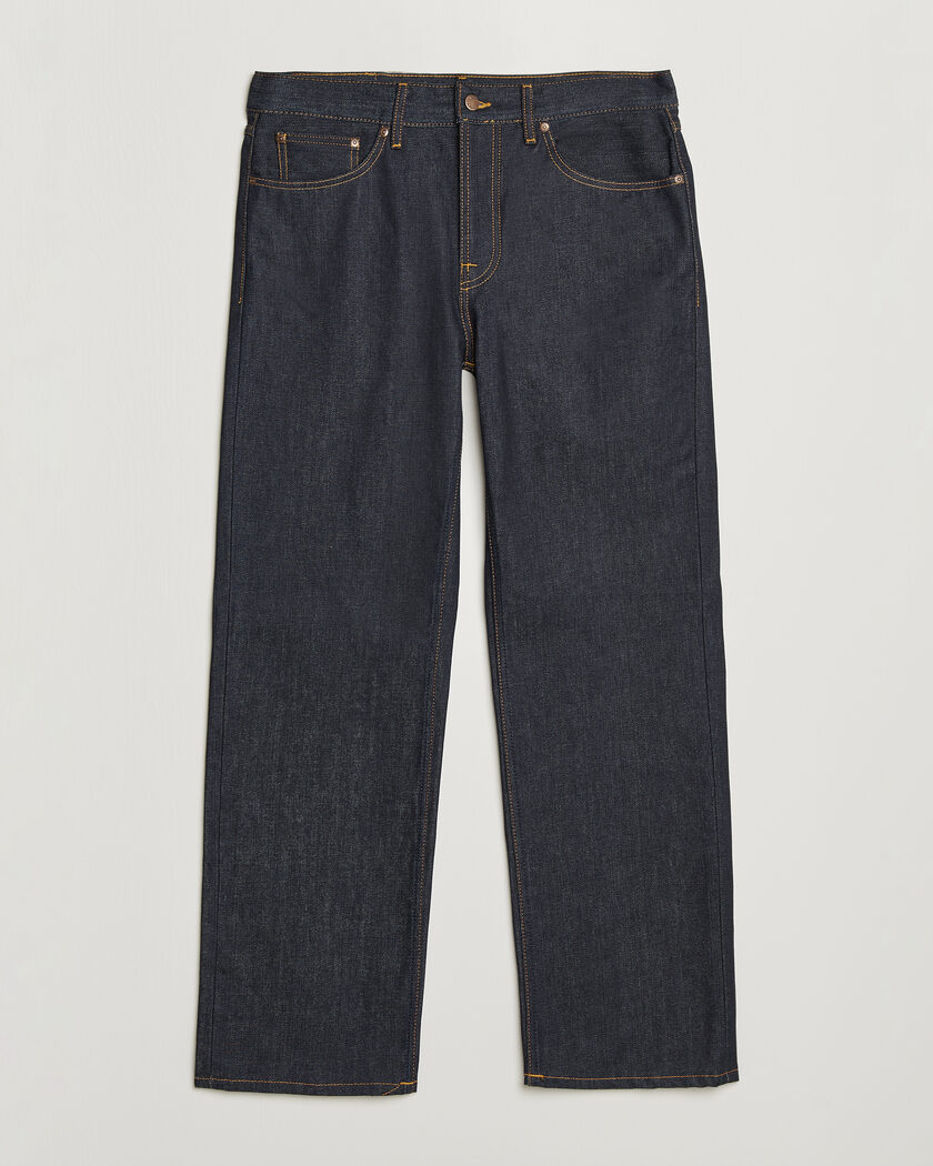 Nudie Jeans Tuff Tony Jeans Dry Ecru Waves – Blauw