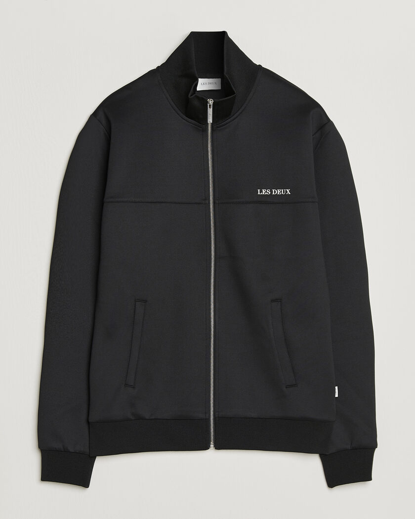LES DEUX Ballier Track Jacket Black – Zwart