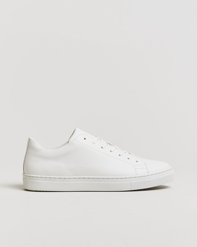 LES DEUX Signature Leather Sneaker White – Wit