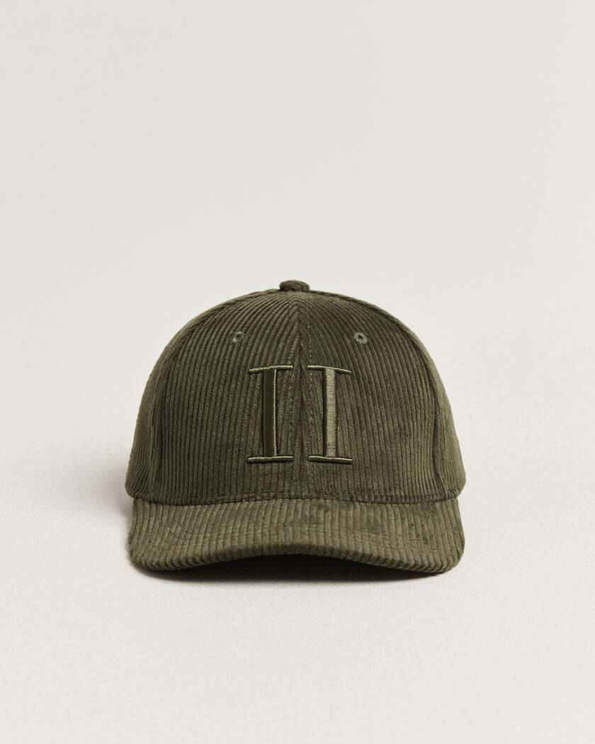 LES DEUX Core Corderoy Baseball Cap Duffle Bag – Groen