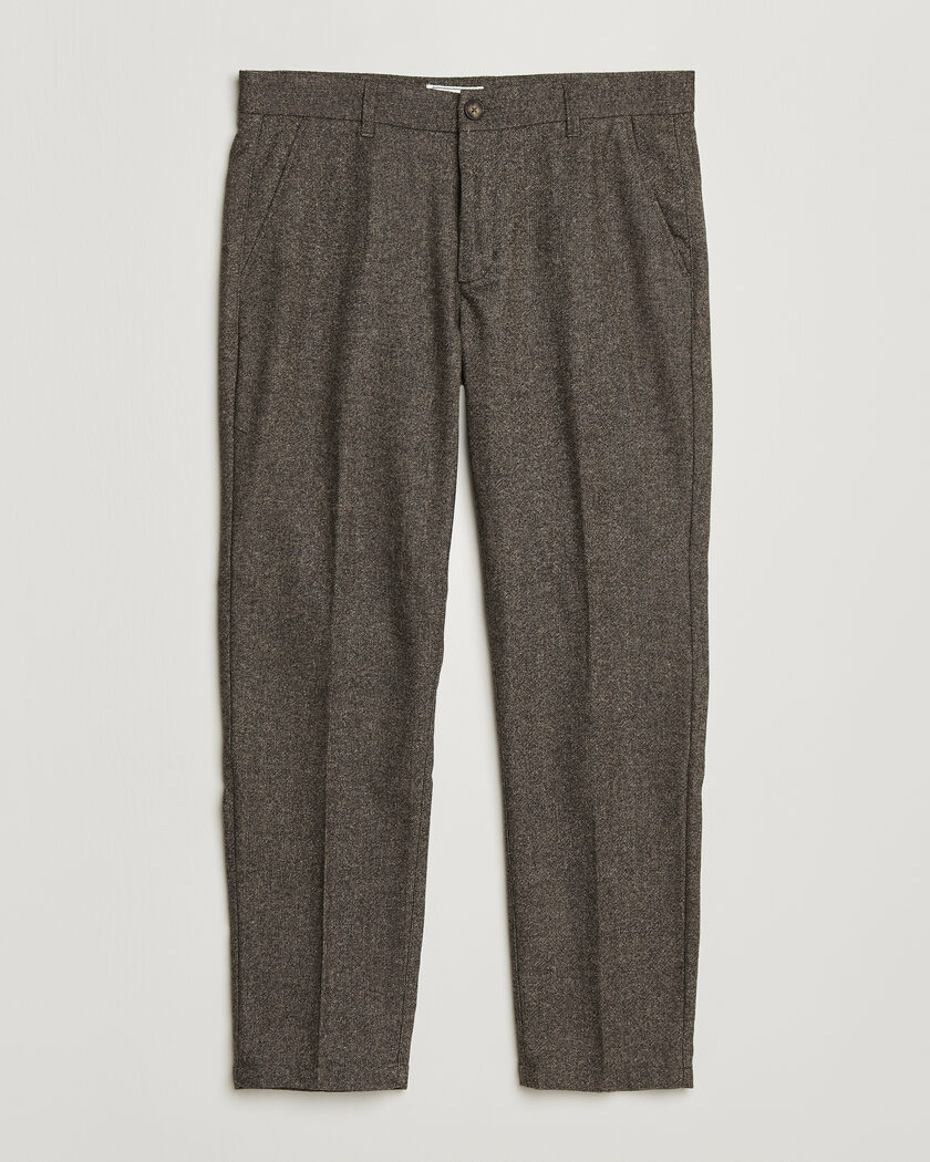 LES DEUX Wool Melange Reg Suit Pants Caribou – Bruin