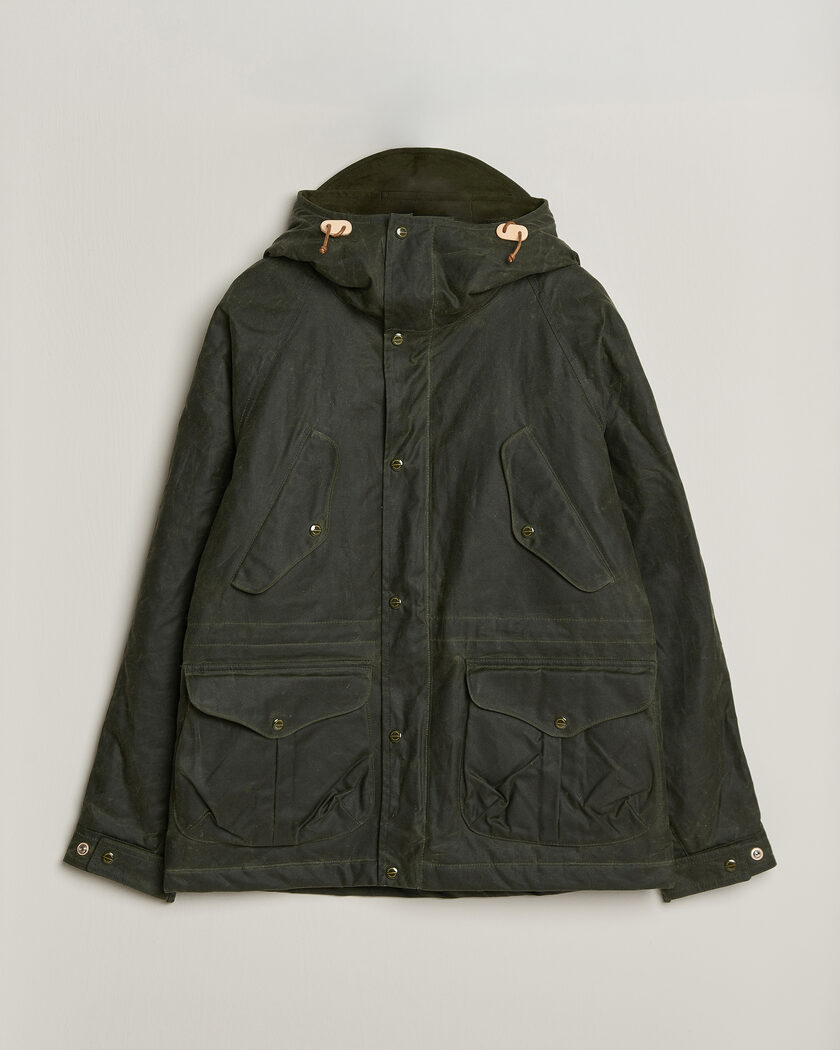 Manifattura Ceccarelli New Fisherman Parka Dark Green – Groen