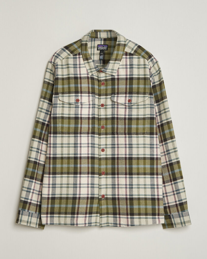 Patagonia Fjord Flannel Shirt Weathered Stone – Groen
