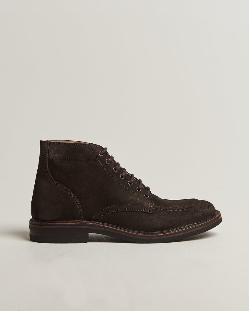 Astorflex Nuvoflex Dainite Lace Up Boot Dark Brown Suede – Bruin