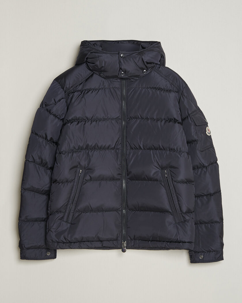 Moncler Maya Jacket Matte Navy – Blauw