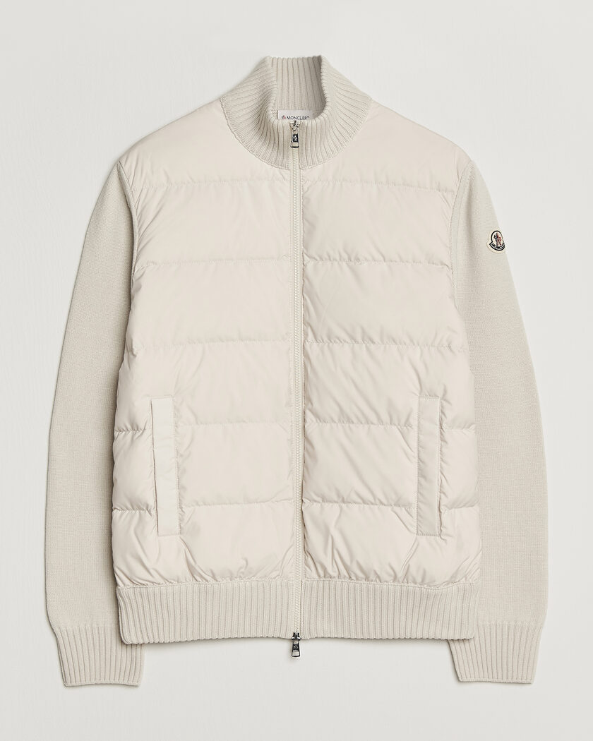 Moncler Padded Hybrid Jacket Grey – Grijs