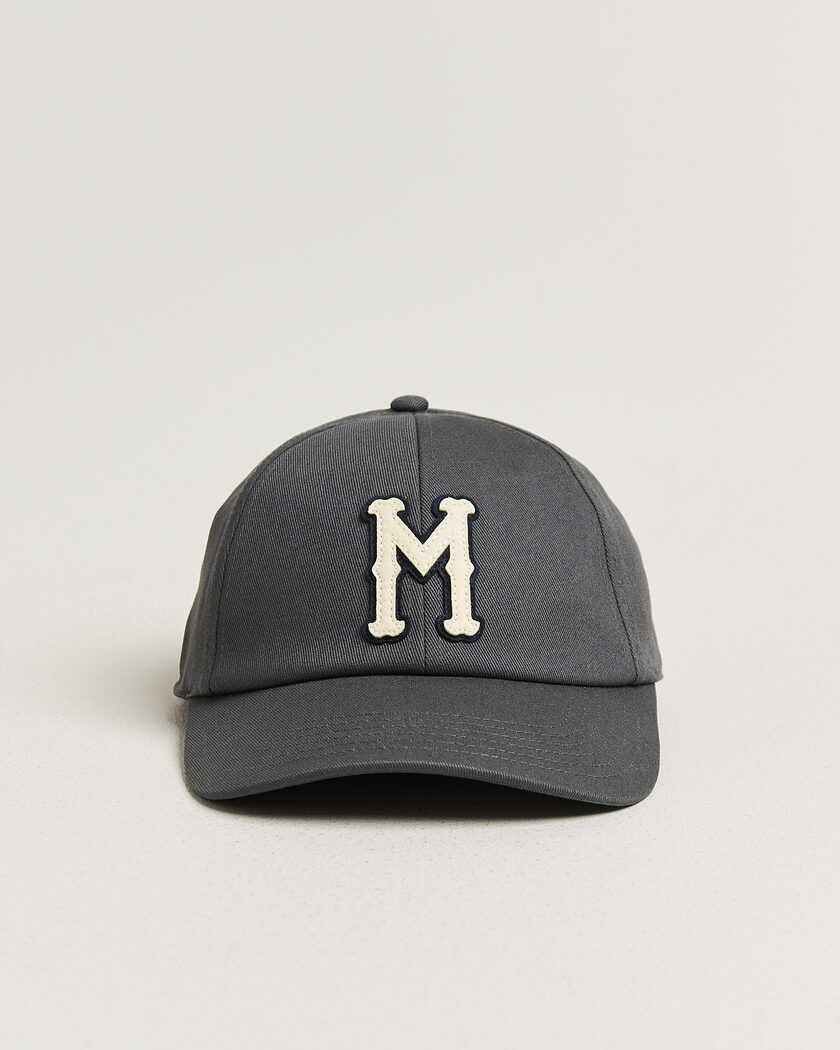 Moncler College Logo Baseball Cap Grey – Grijs