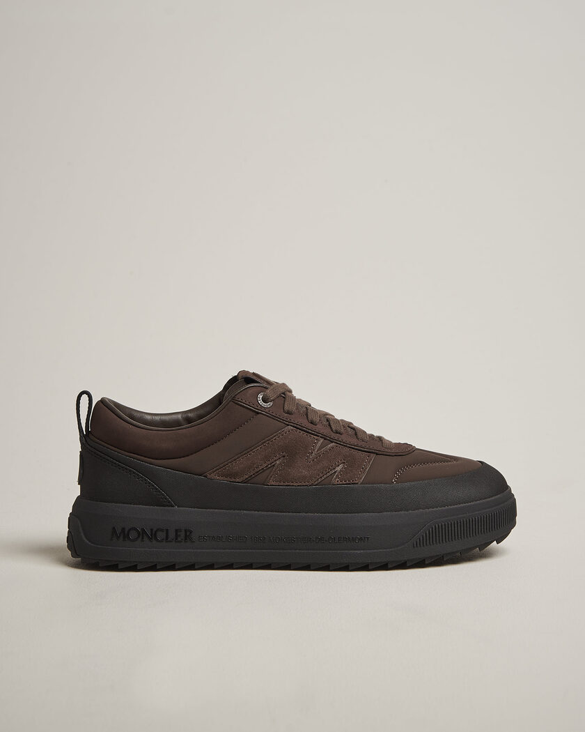 Moncler Altive Low Top Sneakers Dark Brown – Bruin