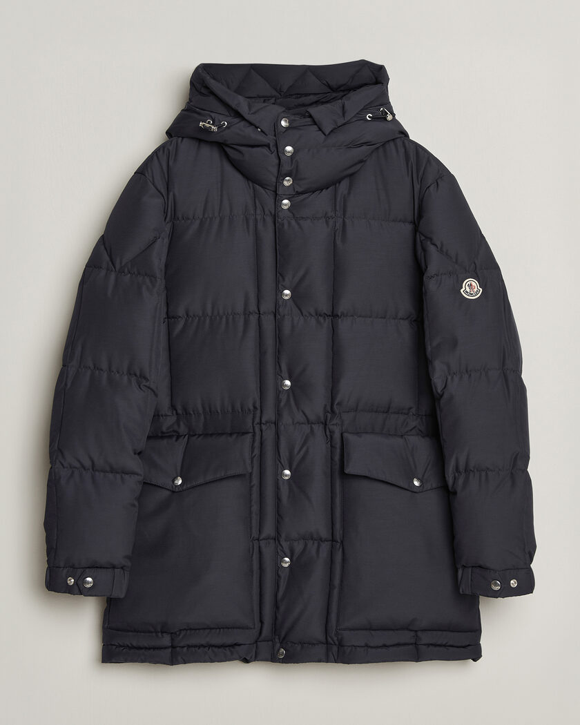 Moncler Sylmara Down Parka Navy – Blauw