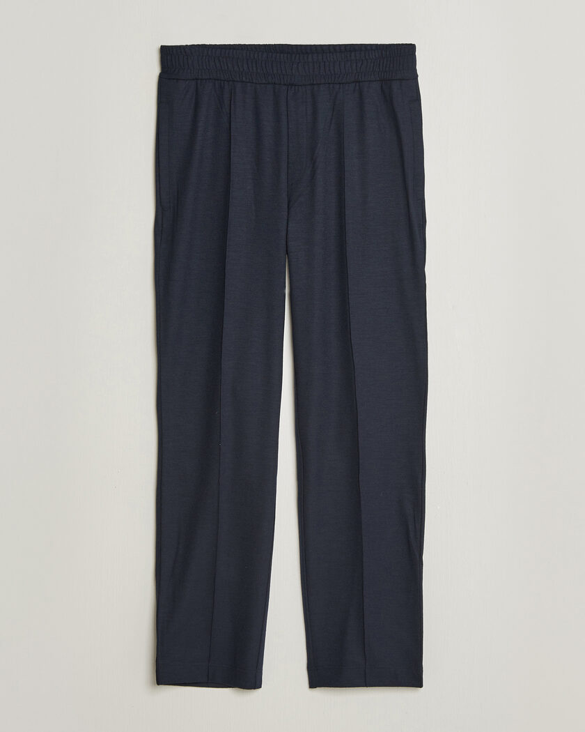Moncler Flannel Joggers Navy – Blauw